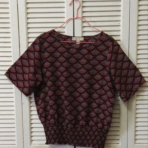 Michael Kors Printed Blouse